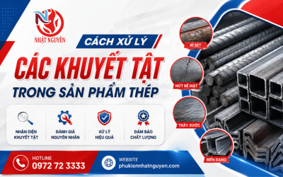 Cách xử lý các khuyết tật trong sản phẩm thép