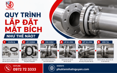 Quy trình lắp đặt mặt bích như thế nào?