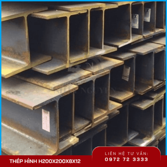 Thép hình H200x200x8x12