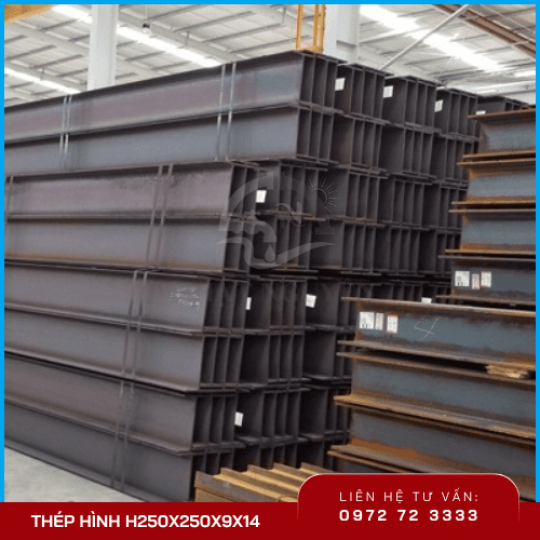 Thép hình H250x250x9x14