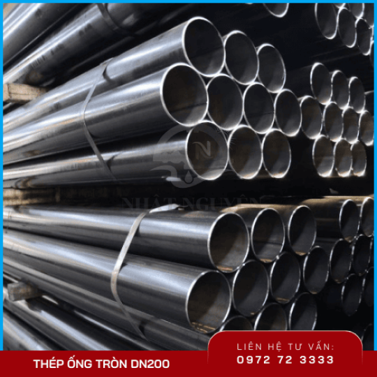 Thép ống tròn DN200
