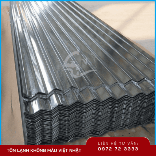 Tôn lạnh không màu Việt Nhật