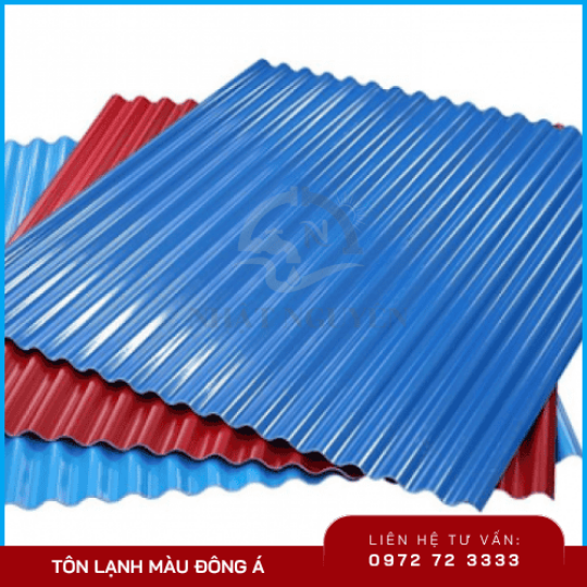 Tôn lạnh màu Đông Á