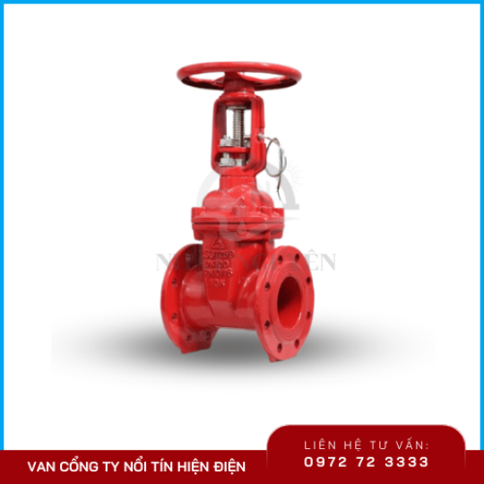 Van cổng ty nổi tín hiệu điện